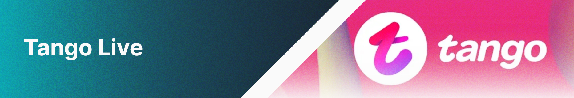 Tango Live banner